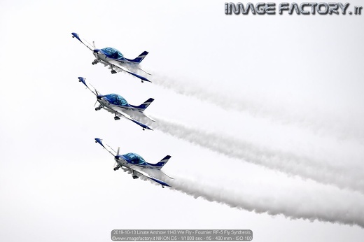 2019-10-13 Linate Airshow 1143 We Fly - Fournier RF-5 Fly Synthesis